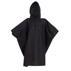 Yoko Childrens/Kids Promo Rain Poncho / Black